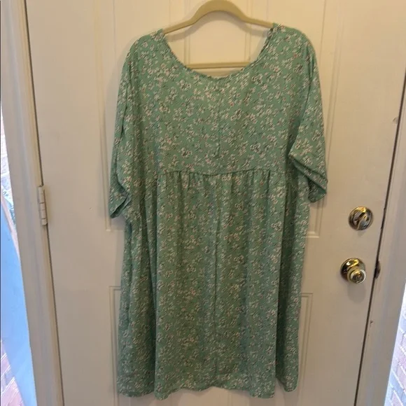 Haptics Mint Floral Dress - Picture 8 of 9